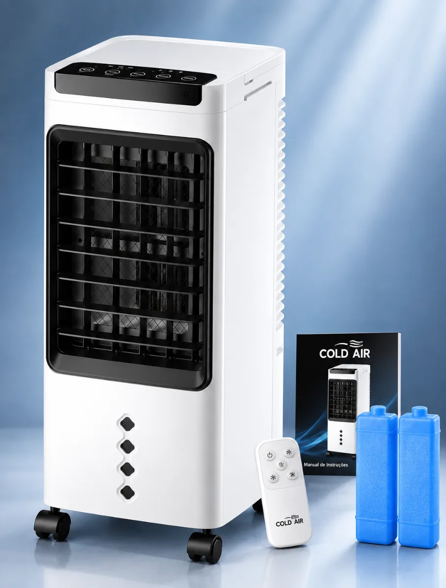 Starlyf Cold Air – Ar Condicionado Portátil 3 em 1 | Refresca o Ambiente e Purifica o Ar
